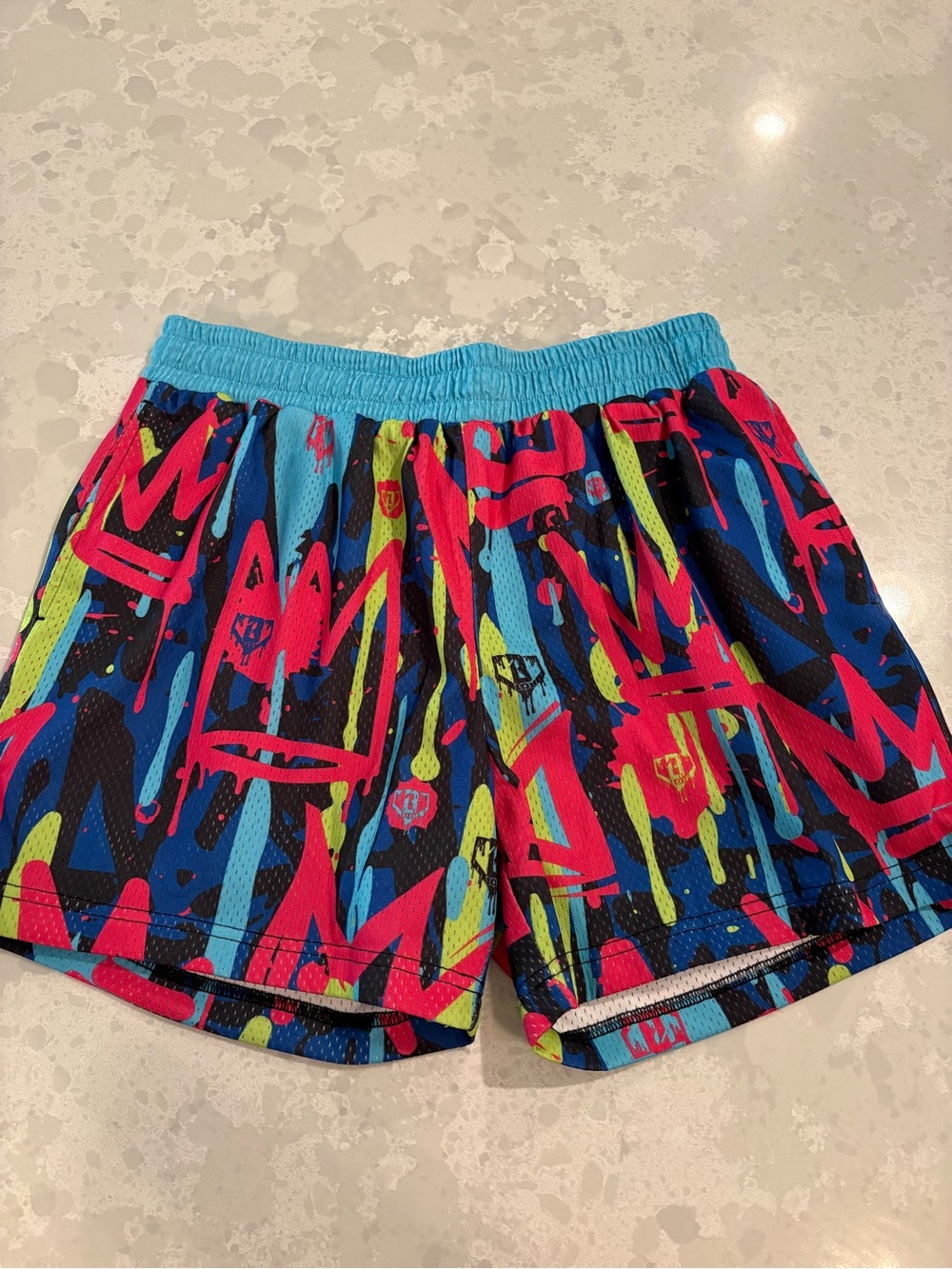 Baseball Lifestyle 101 Mesh Shorts, Adult Medium, Worn Once